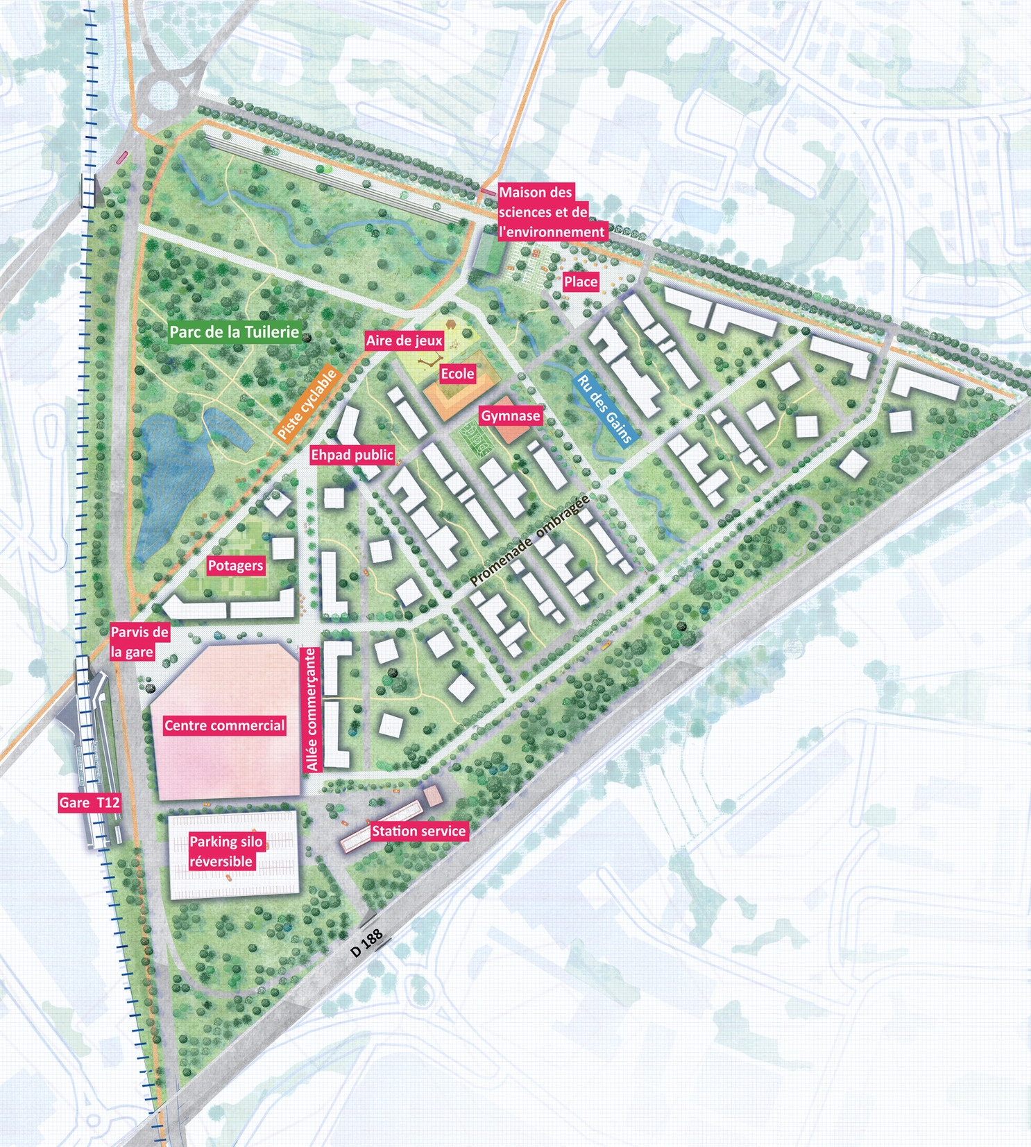 Illustration Imaginer le futur quartier de la Tuilerie